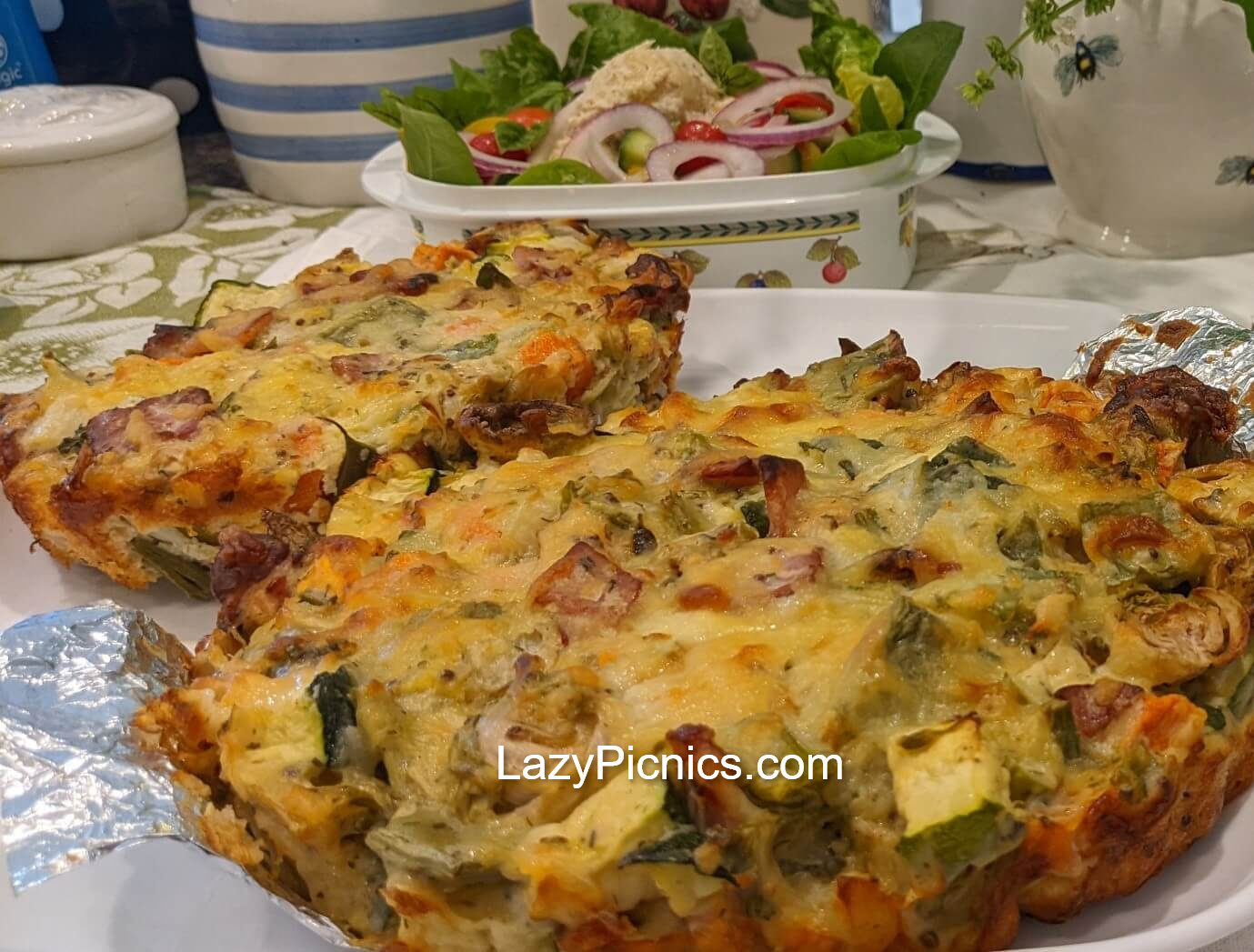 Brussels Sprout, Vegetable Bakes, just out of the oven... yum!