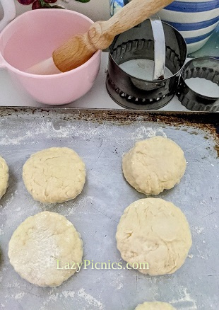 Making scones