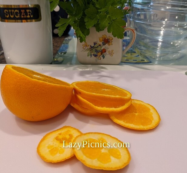 Orange slices