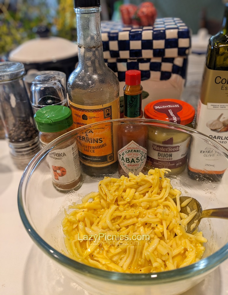 Nance's cheese toasties for a picnic