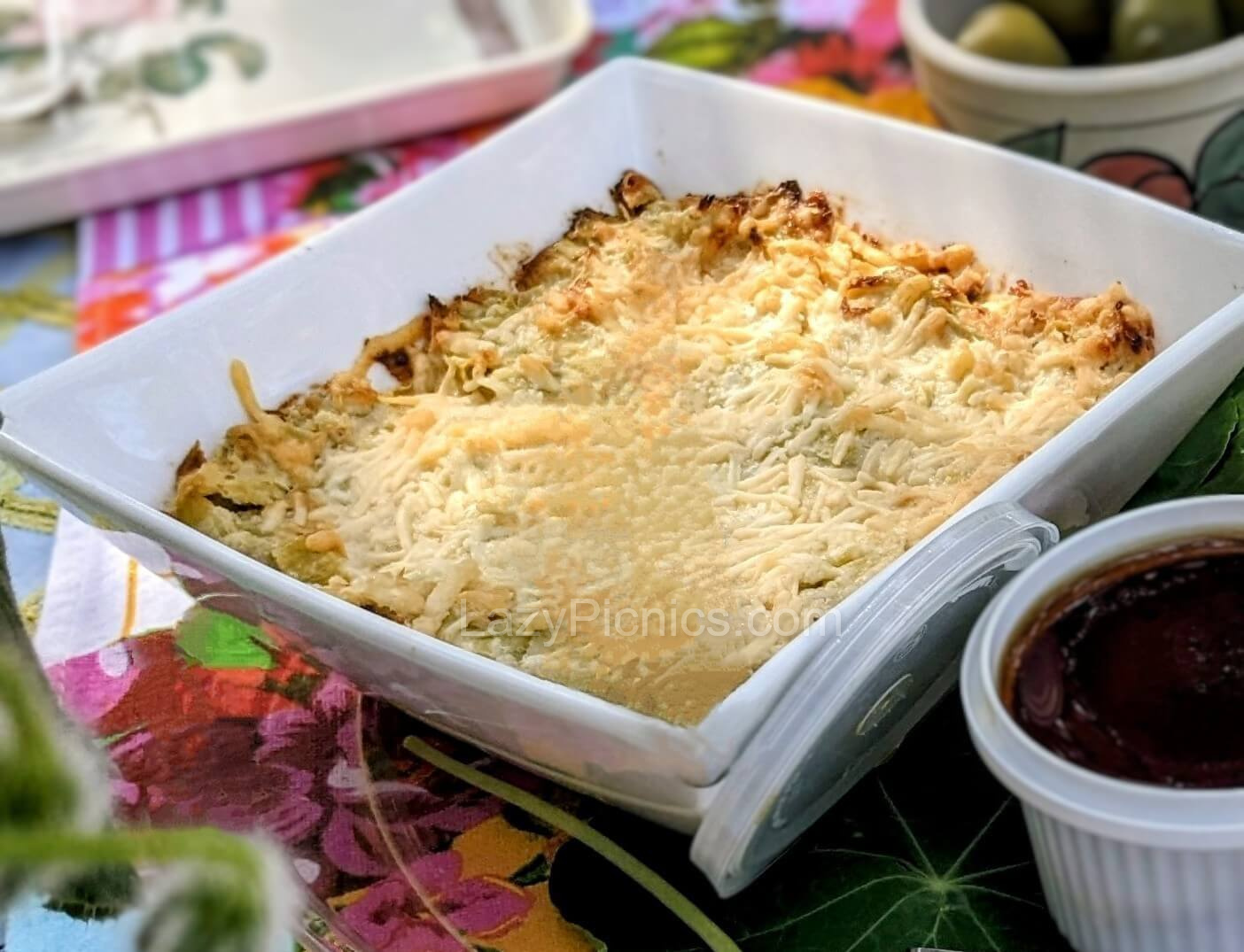 Easy picnic artichoke dip