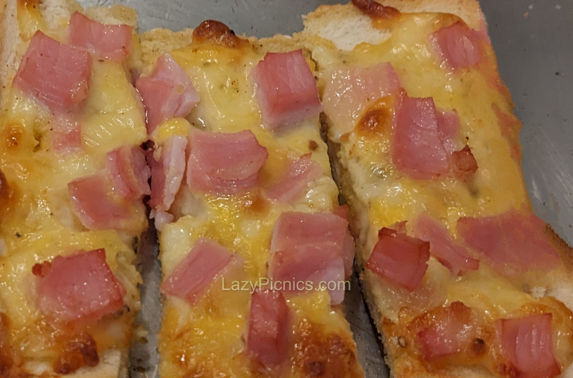 Nance's cheese toasties for a picnic